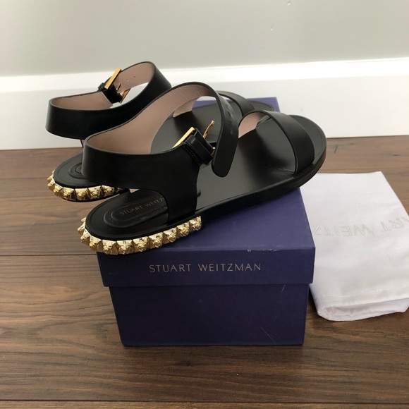 Stuart Weitzman Shoes - Brand New Stuart Weitzman Leather Sandals, 9,5